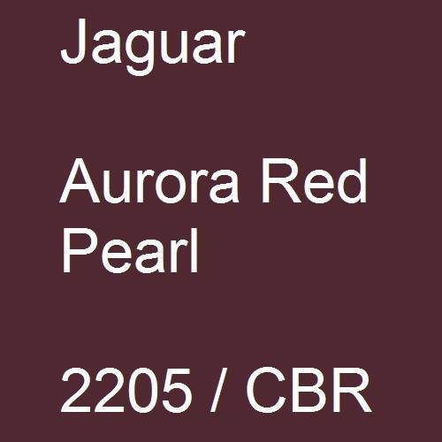 Jaguar, Aurora Red Pearl, 2205 / CBR.